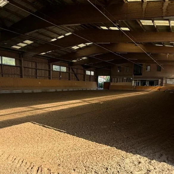 Ausstattung Merlbacher Hof - Blick in die Reithalle